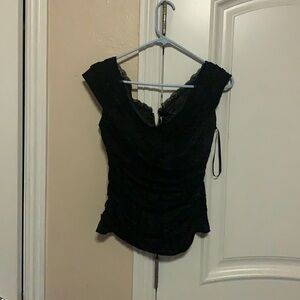 Marciano lace top
